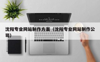 秦皇岛沈阳专业网站制作方案（沈阳专业网站制作公司）